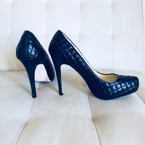 BCBGenerations Women’s Black Pillow Heels